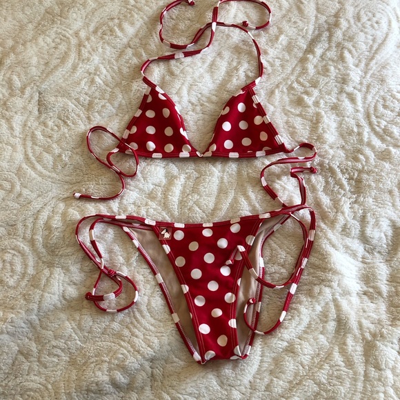 berry dog bathing suits